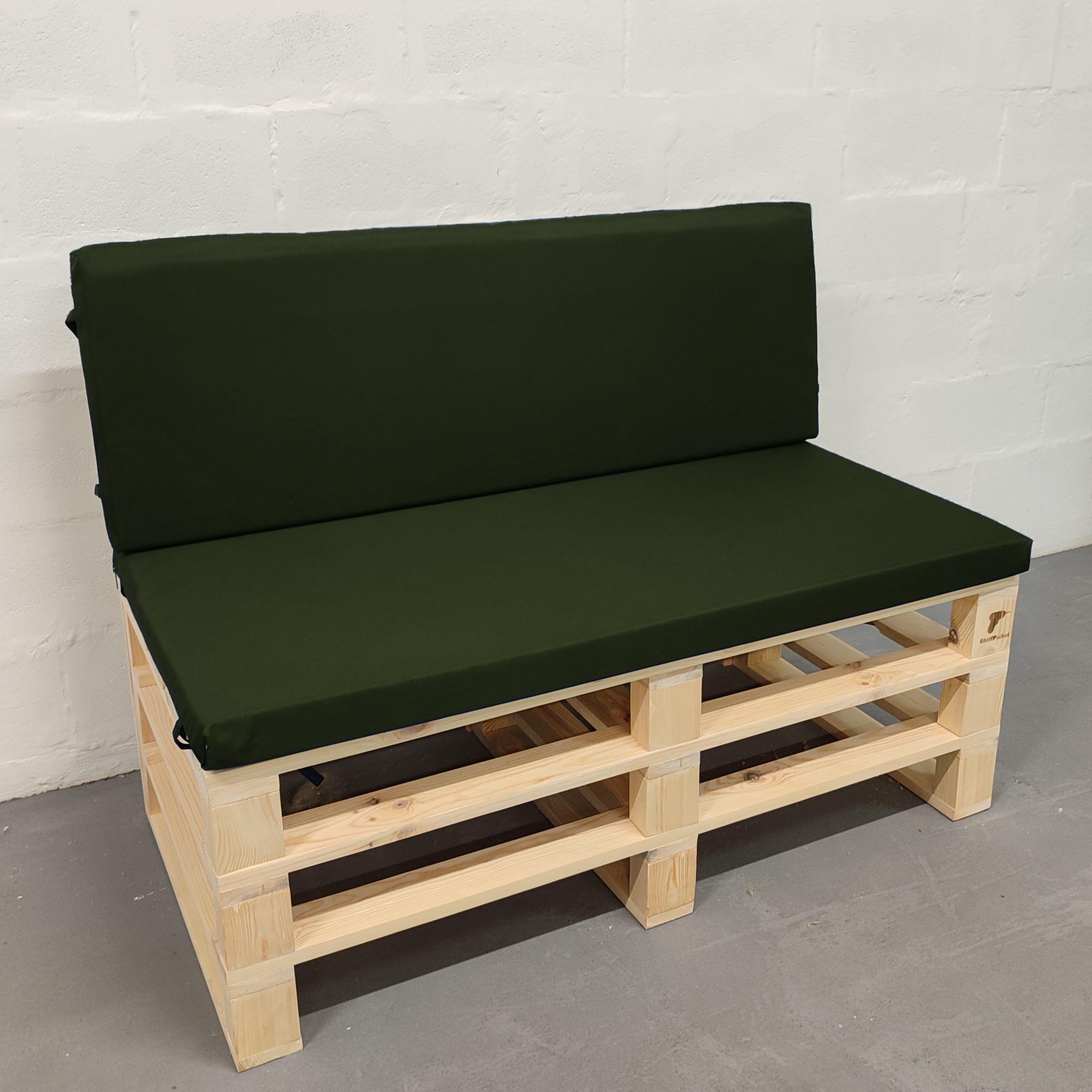 Комплект водоотталкивающих подушек для паллет-дивана eGarden оксфорд 120x60x5/120x40x5 см Хаки (5702) - фото 1 Комплект водоотталкивающих подушек для паллет-дивана eGarden оксфорд 120x60x5/120x40x5 см Хаки (5702) - фото 1