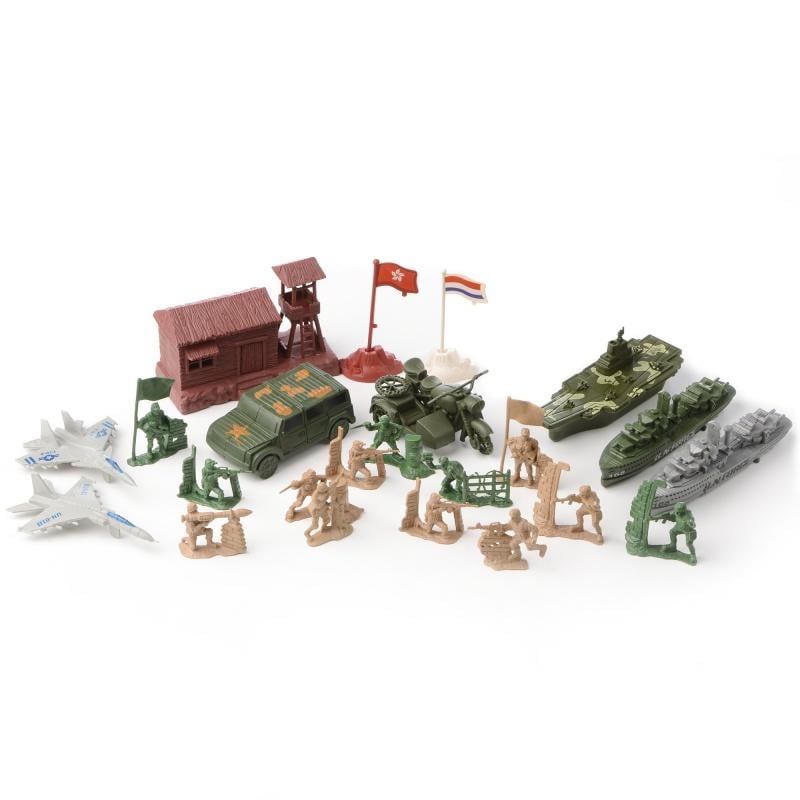 Игровой набор Солдатики/Корабль машинки (ID246)