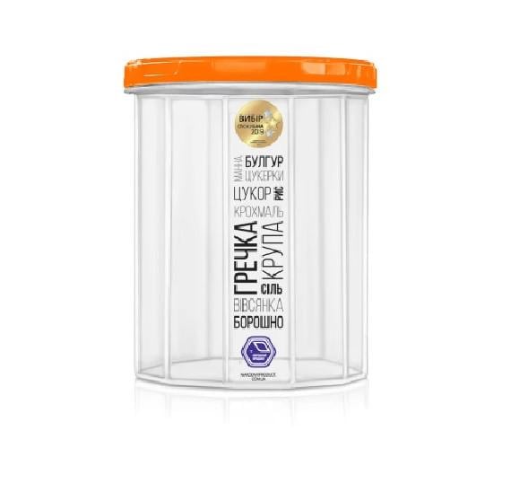 Пищевой контейнер Stenson с резьбой 2 л d 14х16,5 см (AN012849)