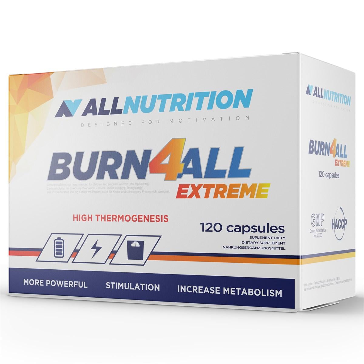 Жиросжигатель Burn4all Extreme 120 капс. (10858277)
