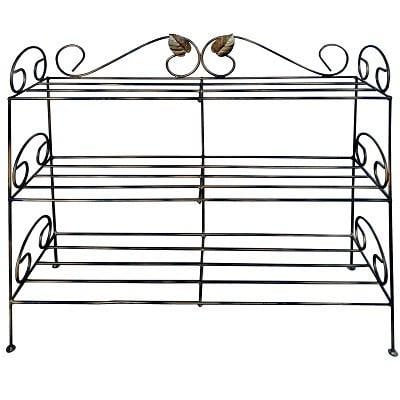 Полочка для обуви кованая Athens 3 яруса 70 см Н60х70х28 см (29343910) Полочка для обуви кованая Athens 3 яруса 70 см Н60х70х28 см (29343910)