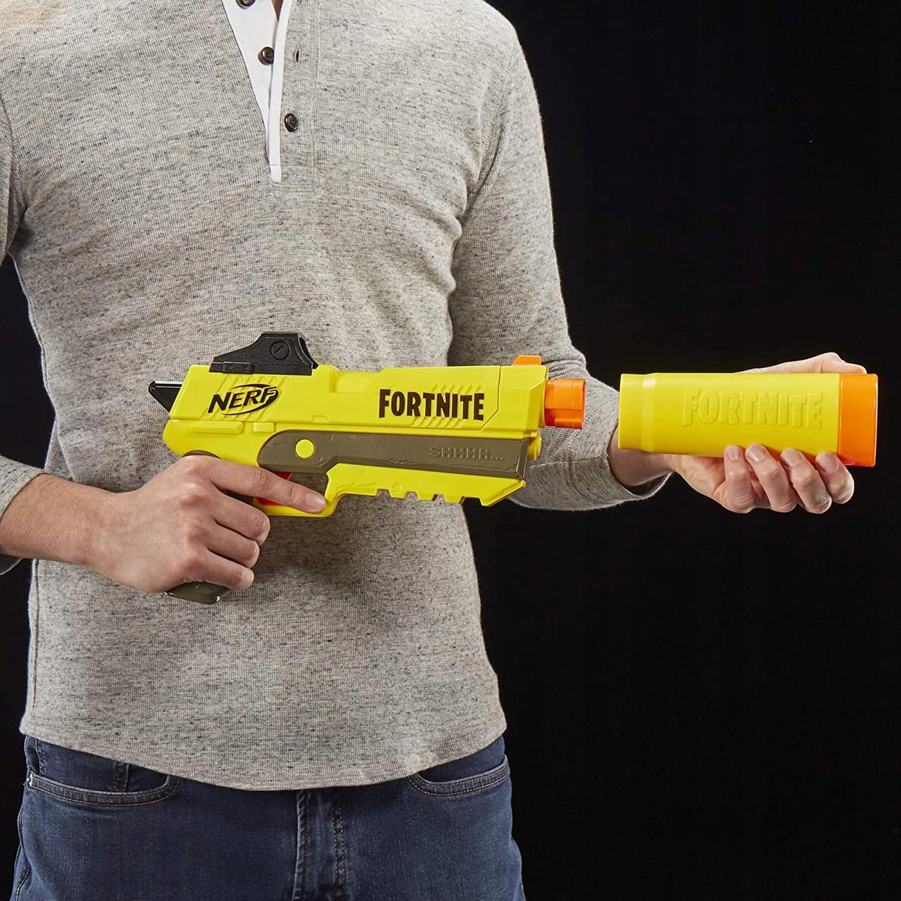 Пристрій для запуску дротиків Hasbro Nerf Fortnite Sneaky Springer E6717 Sp-l Luncher 46 см - фото 10