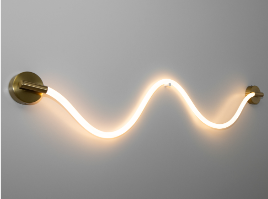 Настінний світильник LED Шланг 18 Вт Бронзовий (SY9601-GAB)