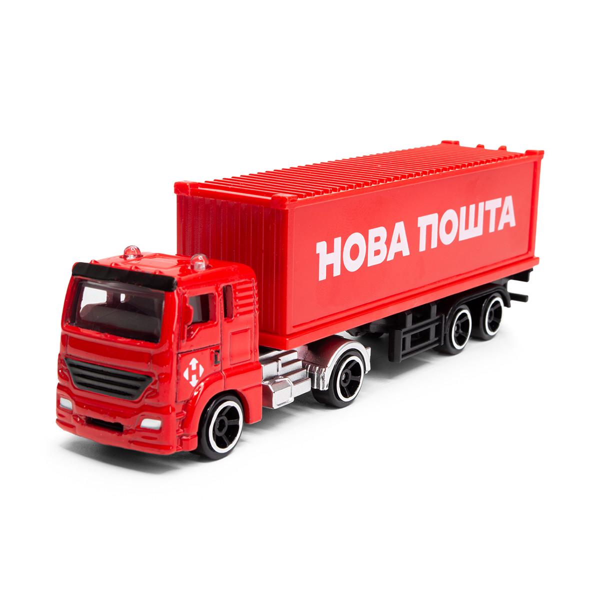 Автомодель TechnoDrive Фура Нова Пошта (250416CG) Автомодель TechnoDrive Фура Нова Пошта (250416CG)