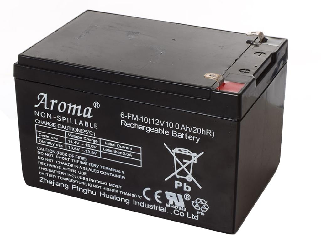 Аккумуляторная батарея AROMA 12V/10AH/20HR (6-FM-10)