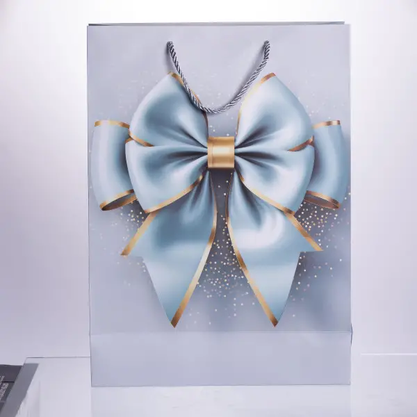 Подарочный пакет с бантом 30х12х42 см 12 шт. (HP-10359-14) - фото 5 Подарочный пакет с бантом 30х12х42 см 12 шт. (HP-10359-14) - фото 5