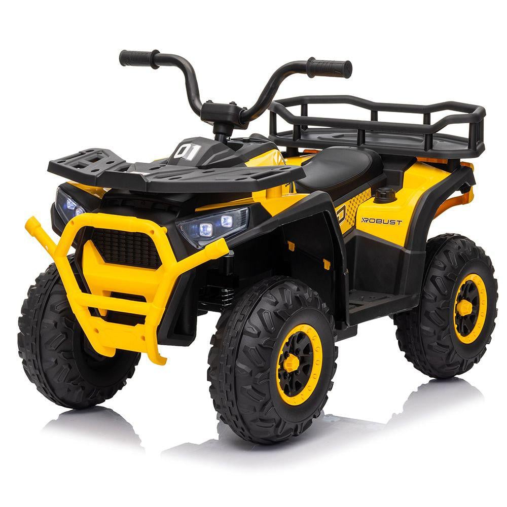 Детский электроквадроцикл Bambi Racer M 6127EBLR-6 24V с кожаным сиденьем/EVA-колесами/Bluetooth (26137727)