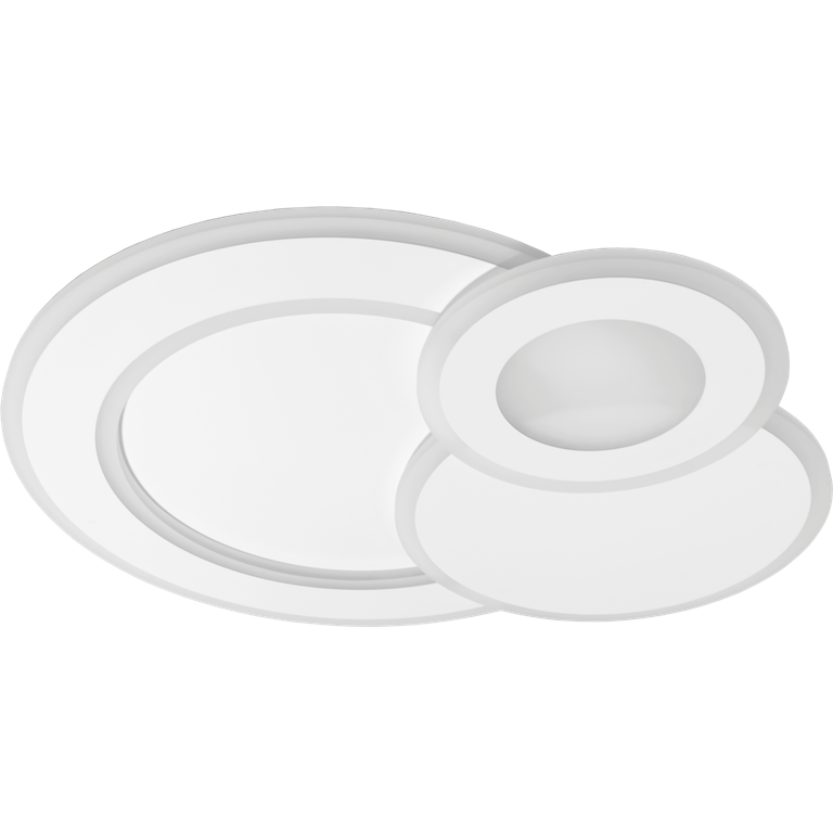 Светильник светодиодный VITAL 90 W R WH с пультом ДУ Белый (V6949662522830)