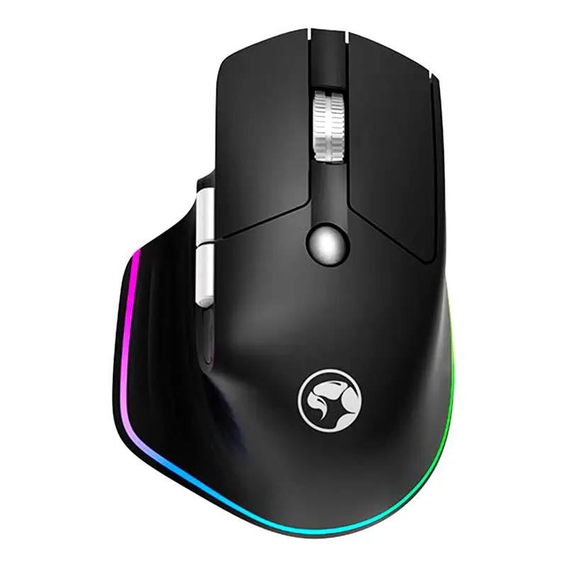 Компьютерная мышка игровая Marvo Wireless Mouse G803W с RGB-подсветкой Черный (22562490)