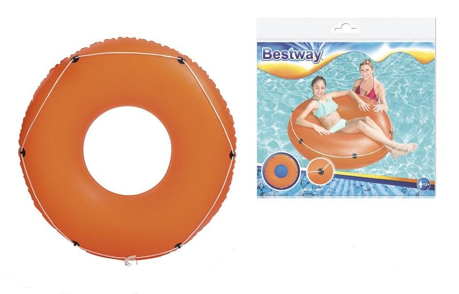 Круг надувной с веревкой Bestway Порыв летнего ветра 119 см 12+ Красный (36120) - фото 4 Круг надувной с веревкой Bestway Порыв летнего ветра 119 см 12+ Красный (36120) - фото 4