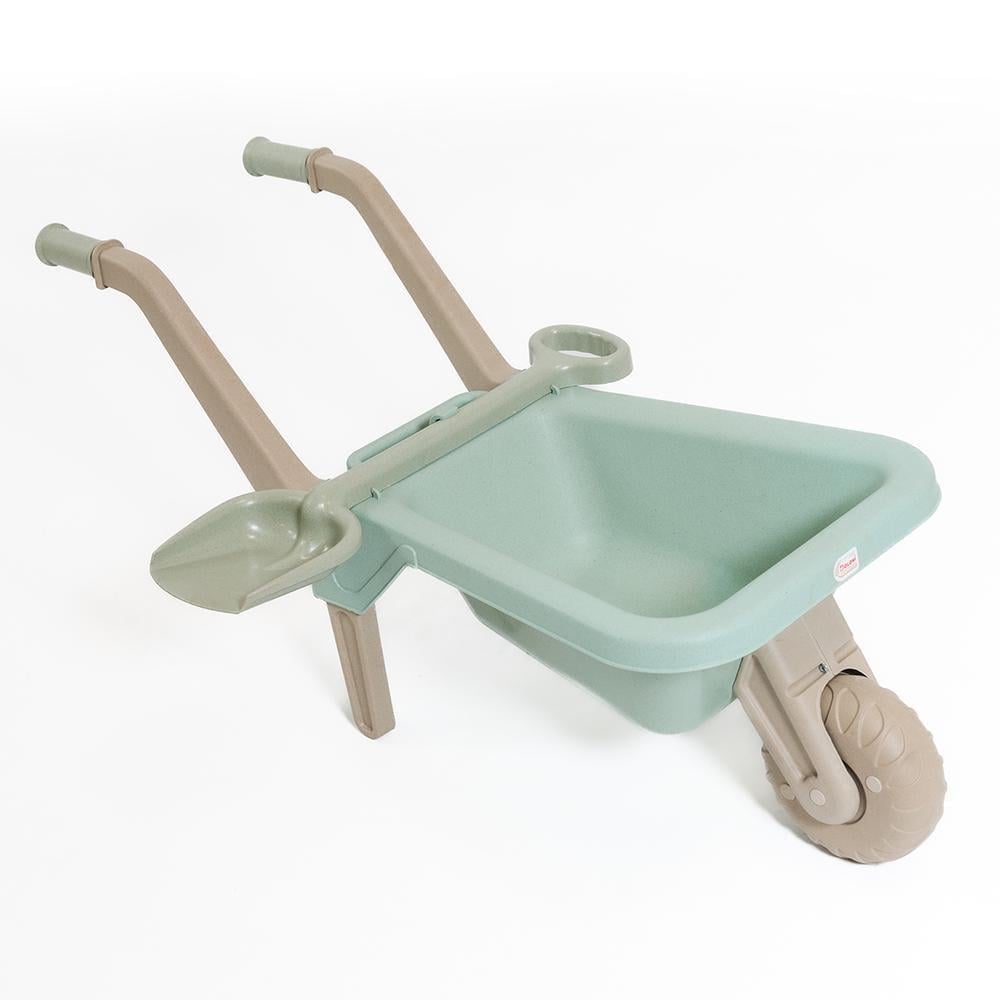 Тачка дитяча з лопатою фламінго (01530/01eco)