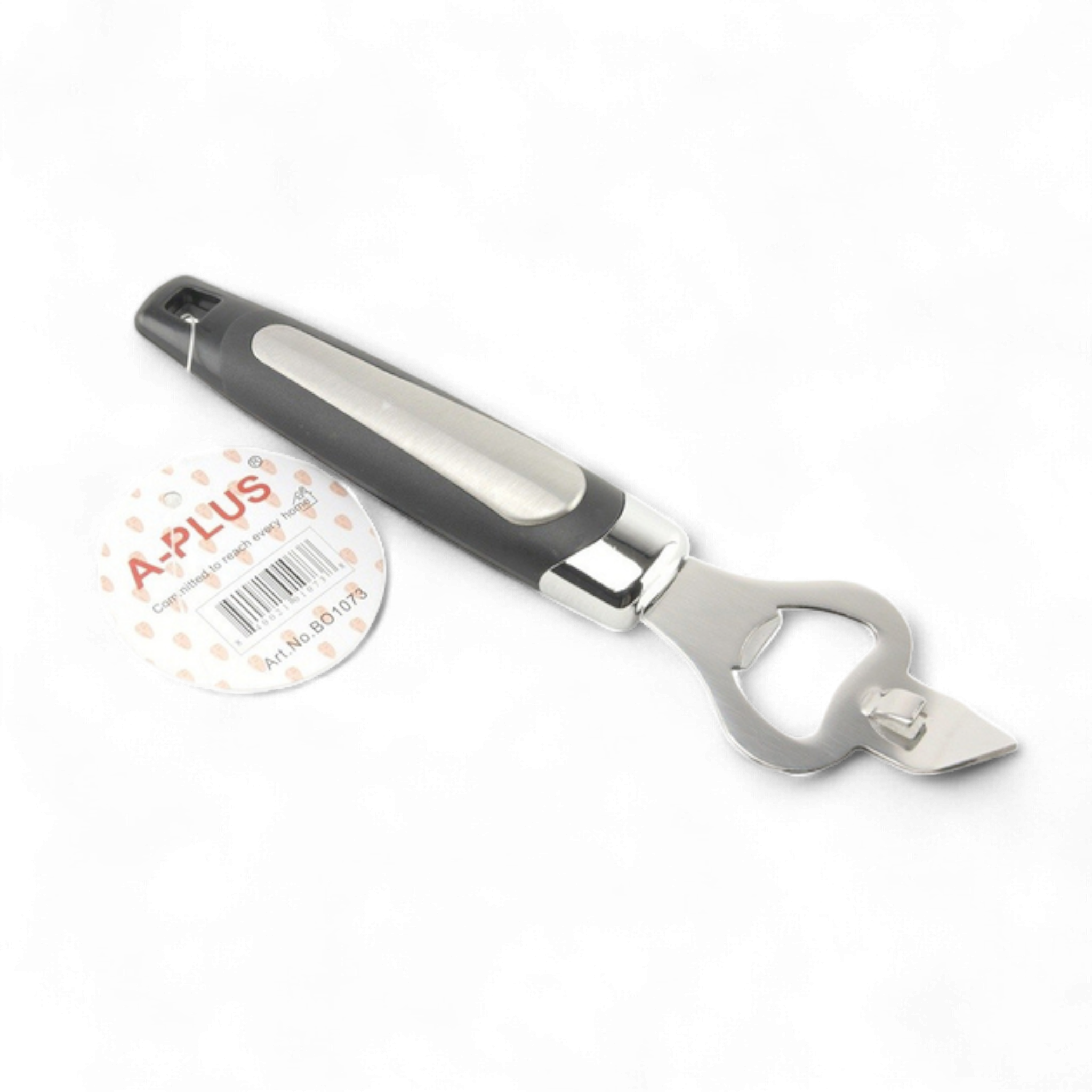 Открывалка-нож консервная A-Plus BO1073 нержавеющая сталь 18 см (29809816)