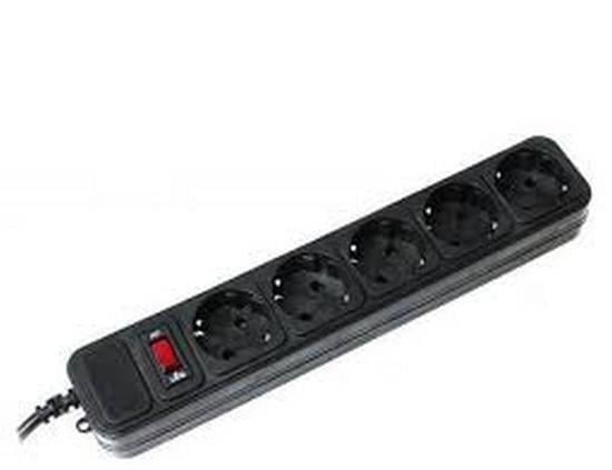 Подовжувач мережевий GREELITE на 5 розеток з вимикачем 1,8 м Чорний (MX-00006982A) - фото 4 Подовжувач мережевий GREELITE на 5 розеток з вимикачем 1,8 м Чорний (MX-00006982A) - фото 4