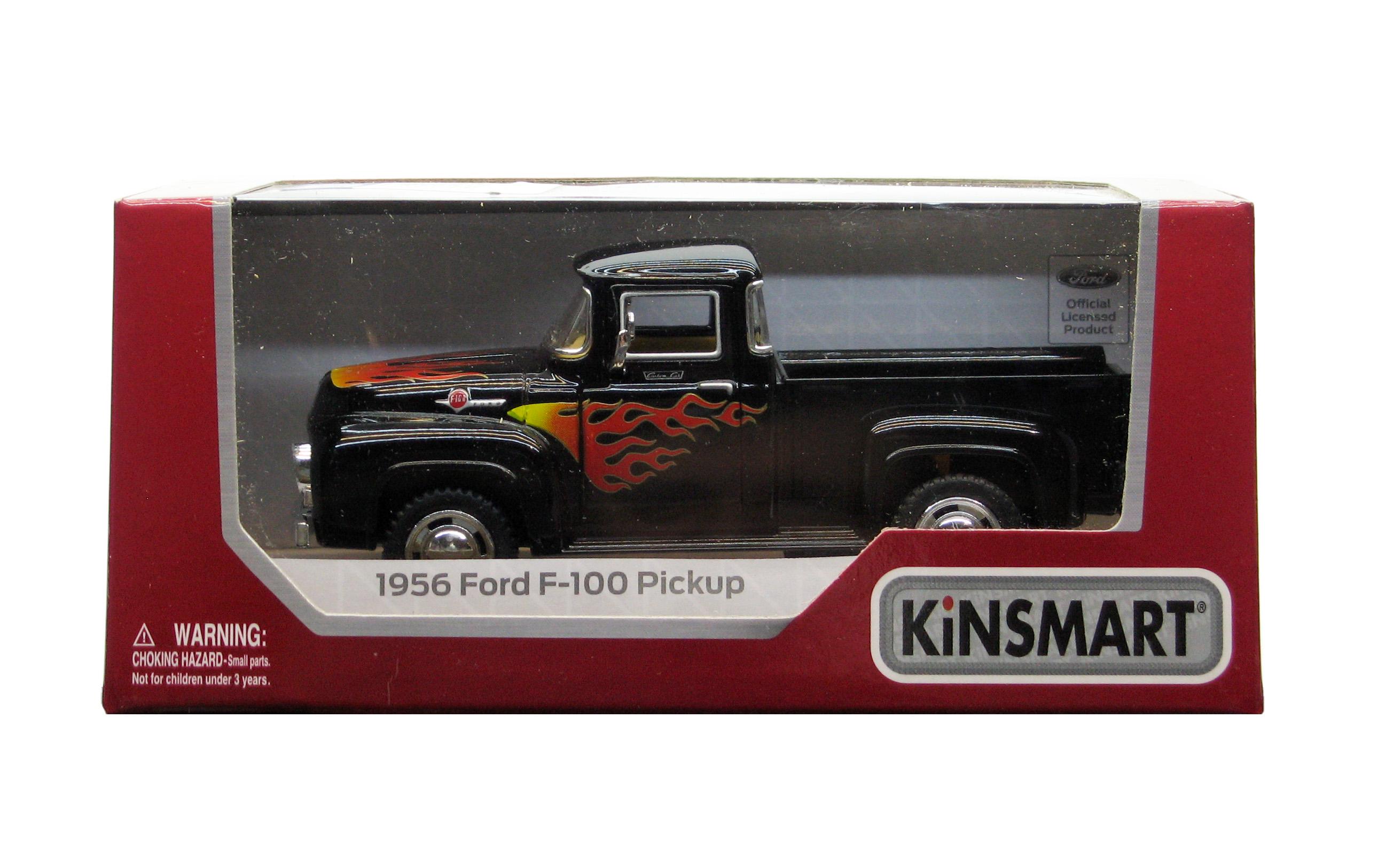 Машина металлическая KT5385F Ford F-100 Pickup with printing 1956 - фото 9 Машина металлическая KT5385F Ford F-100 Pickup with printing 1956 - фото 9