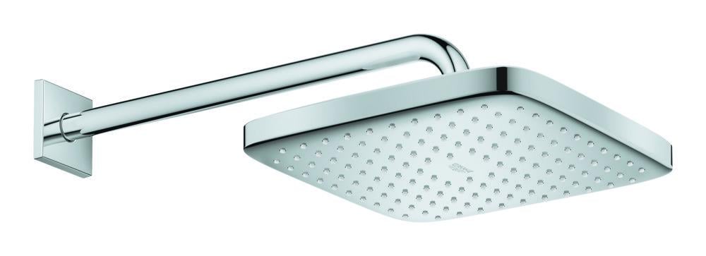 Верхний душ с настенным кронштейном Grohe Tempesta Cube (26687000)