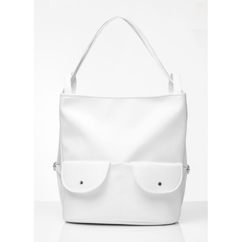 Рюкзак женский Sambag Asti XKH 37x36x14 см Белый