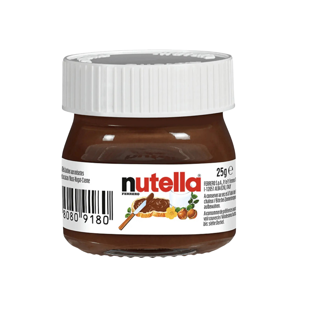 Паста шоколадно-горіхова Nutella mini 25 г 64 шт. (нут-02)