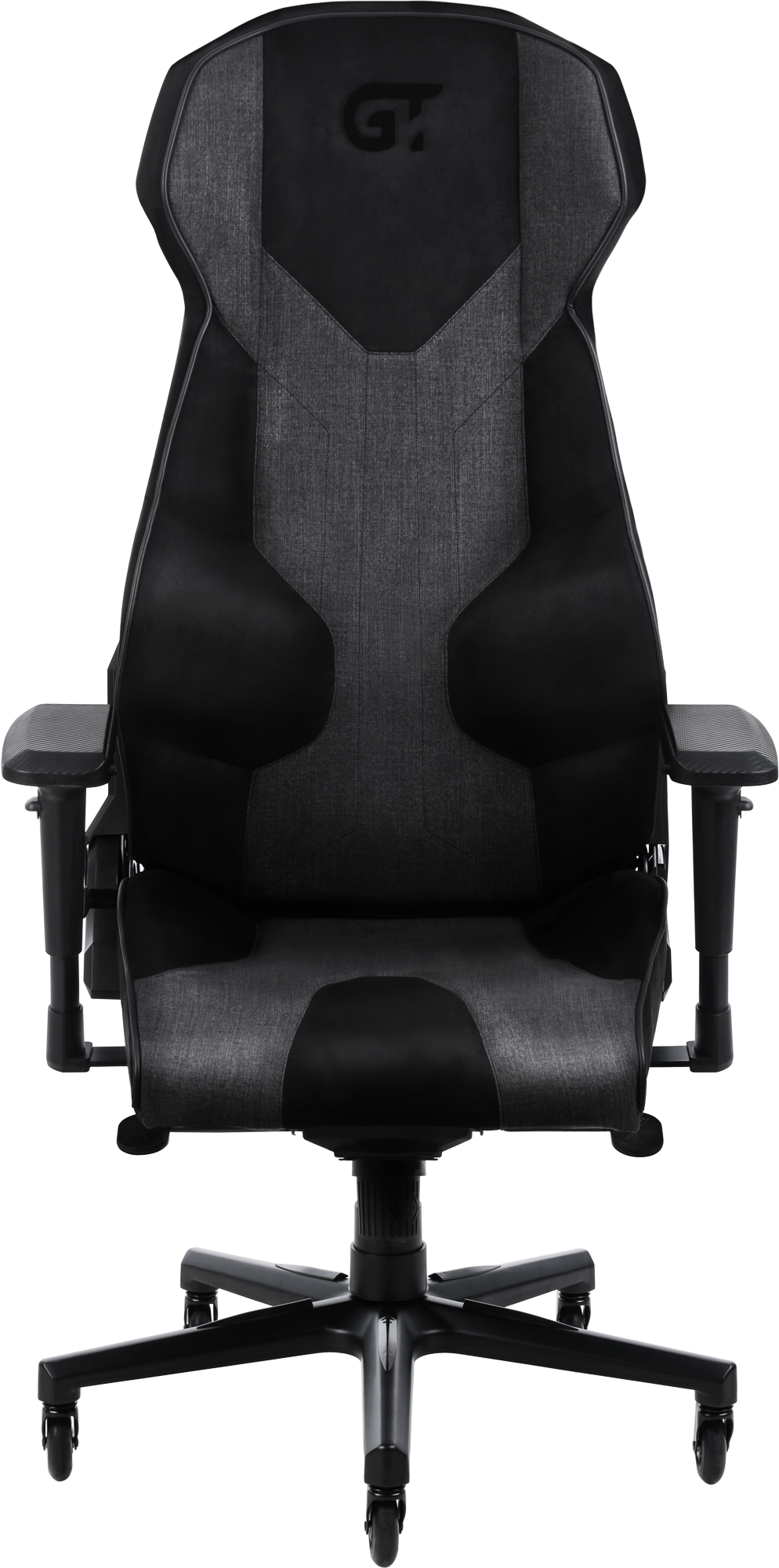 Кресло геймерское GT Racer X-8007 Dark Gray/Black Suede