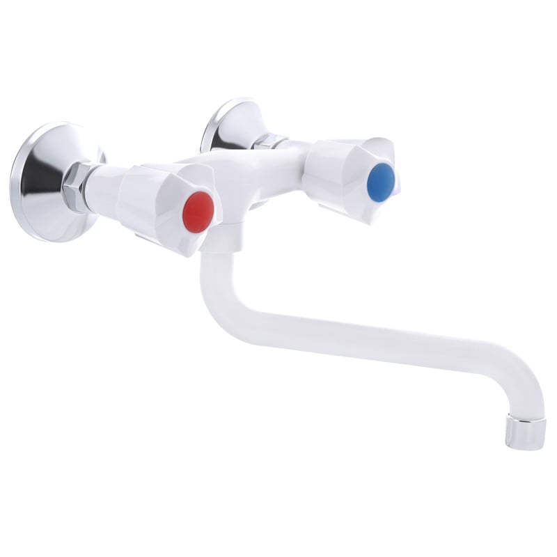 Смеситель для кухни PLAMIX AMA-361 Белый (PM0582) Смеситель для кухни PLAMIX AMA-361 Белый (PM0582)