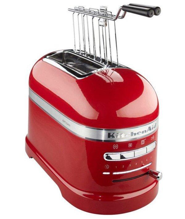 Тостер KitchenAid на 2 тости Червоний (5KMT2204EER) - фото 3