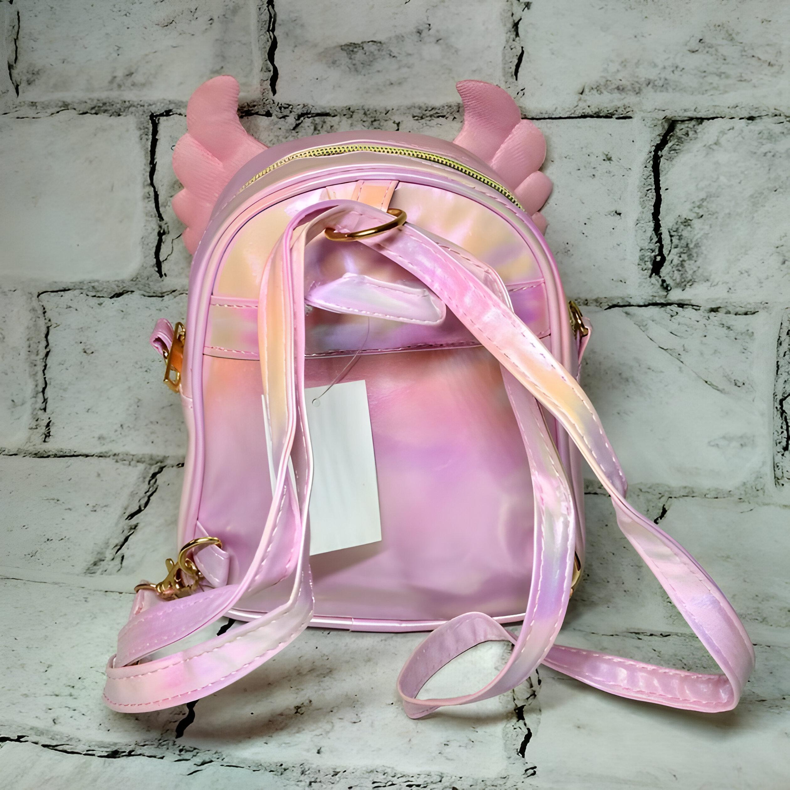 Детский рюкзак с крыльями Розовый (24-486) - фото 3 Детский рюкзак с крыльями Розовый (24-486) - фото 3