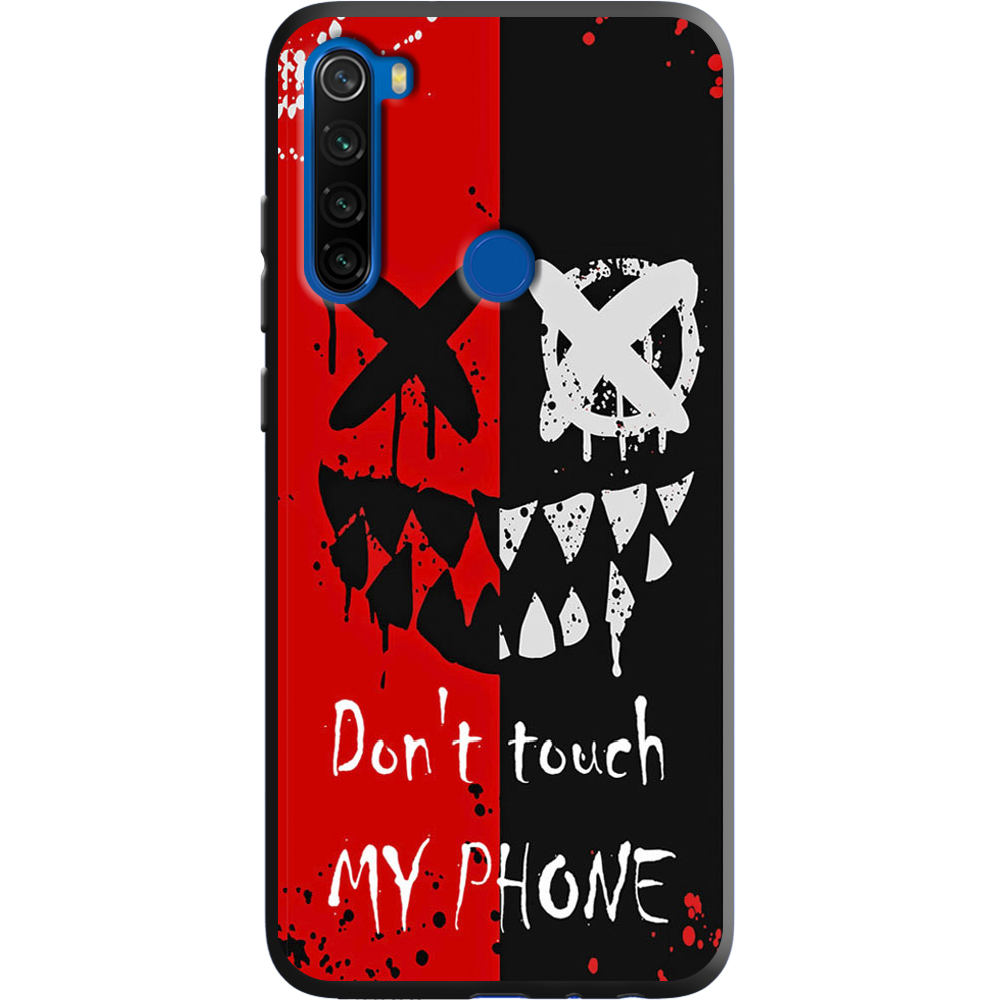 Чохол Boxface Xiaomi Redmi Note 8T Bad Smile Чорний силікон (38532-up2468-38945)