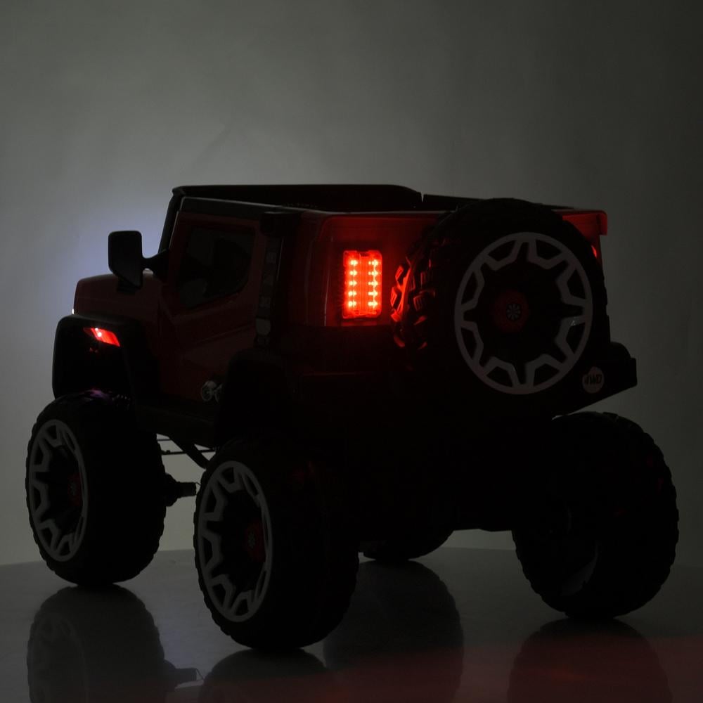 Дитячий електромобіль Bambi джип Mercedes M 5912EBLR Червоний - фото 10