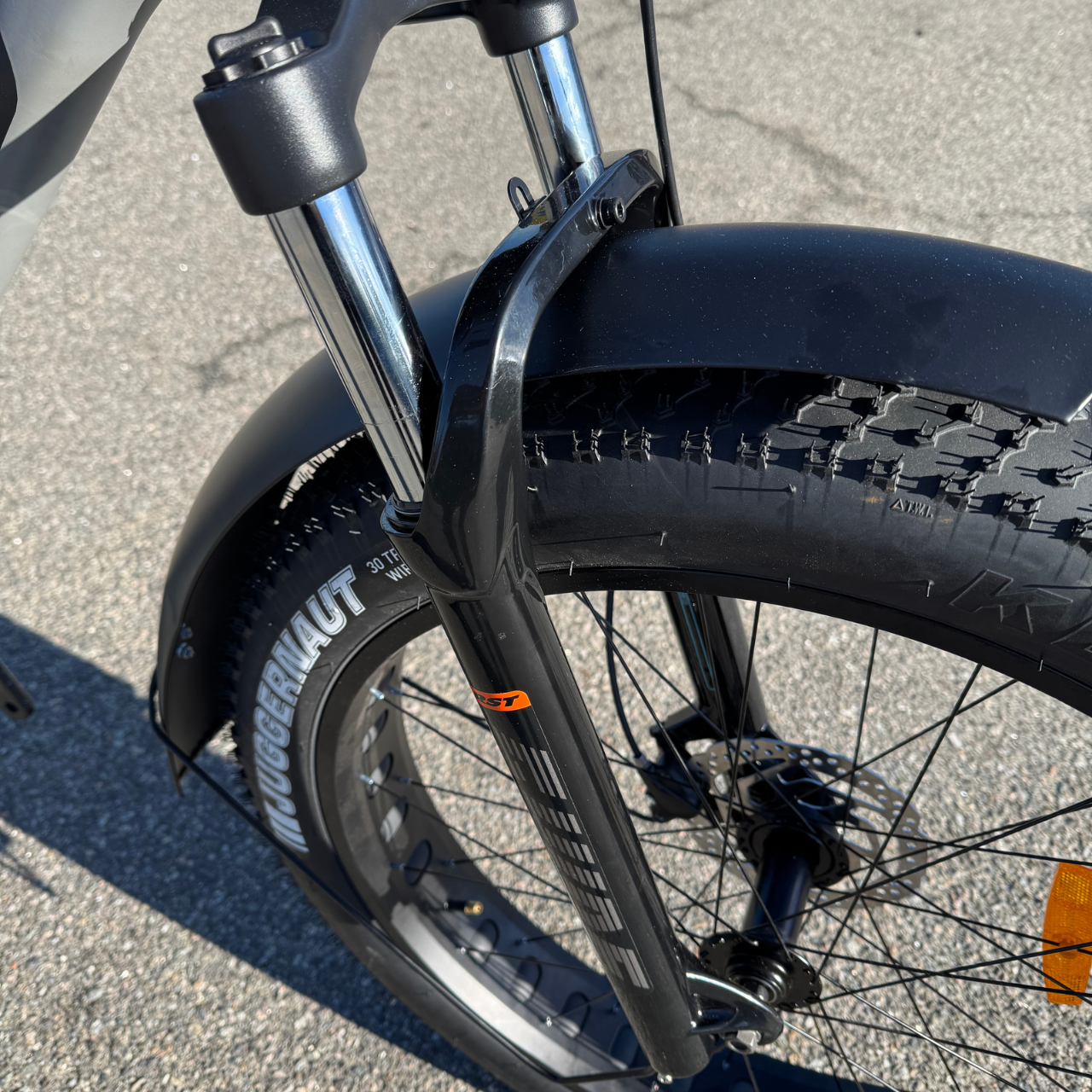 Велосипед с Е-комплектом Crossover на гидравлике Shimano с вилкой RST Guide 26х4,0" 48 В 1200 Вт MXUS 15 Ah до 45 км запас хода дисплей LSD-10 - фото 3 Велосипед с Е-комплектом Crossover на гидравлике Shimano с вилкой RST Guide 26х4,0" 48 В 1200 Вт MXUS 15 Ah до 45 км запас хода дисплей LSD-10 - фото 3