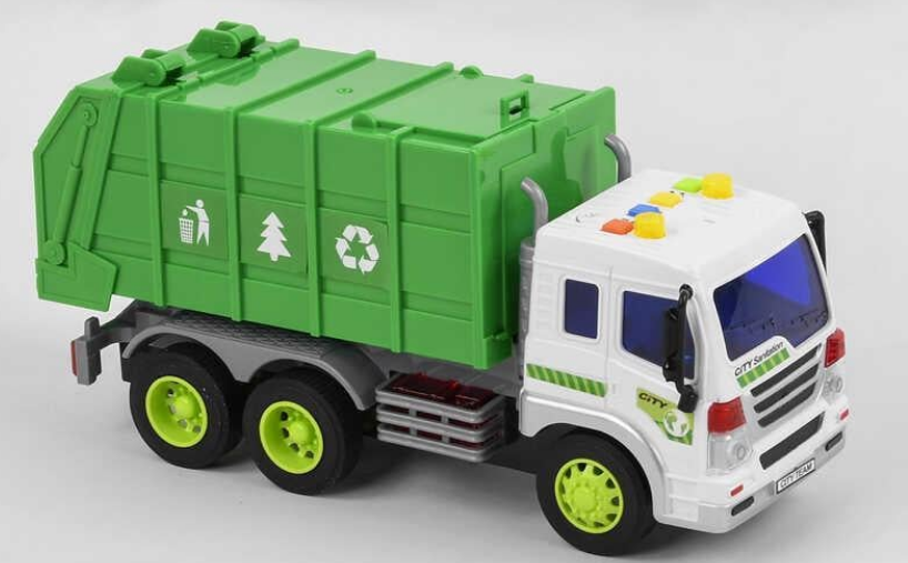 Сміттєвоз інерційний WY320A світло/звук (MTT-155475)