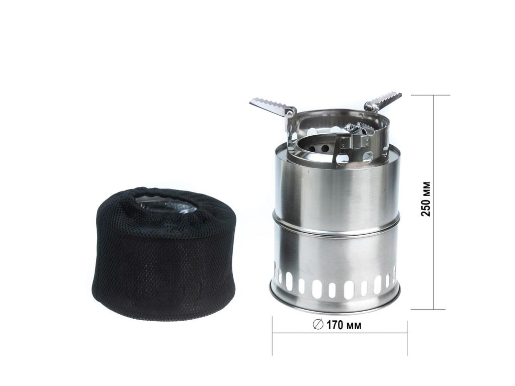 Печь для кемпинга разборная твердотопливная (26380144) - фото 2 Печь для кемпинга разборная твердотопливная (26380144) - фото 2