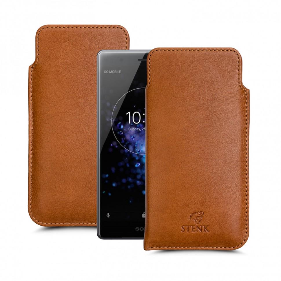 Футляр Stenk Elegance для Sony Xperia XZ2 Premium Camel (63060) Футляр Stenk Elegance для Sony Xperia XZ2 Premium Camel (63060)
