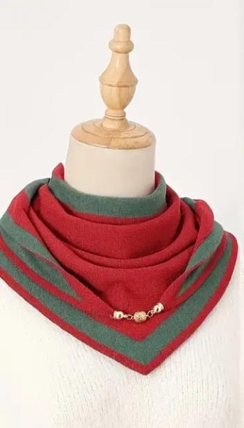 Бактус трикотажний двосторонній на магнітній застібці Коричнево-зелений (000034)