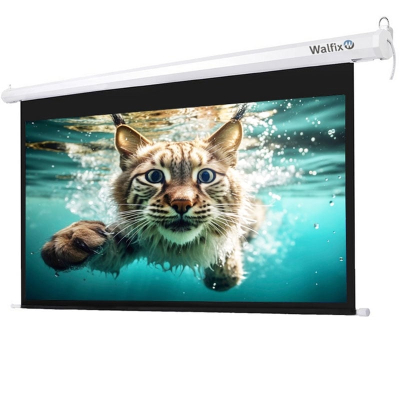 Экран проекционный Walfix TLS-7 моторизированный 92" 203х114 см 16:9 (tf2633)