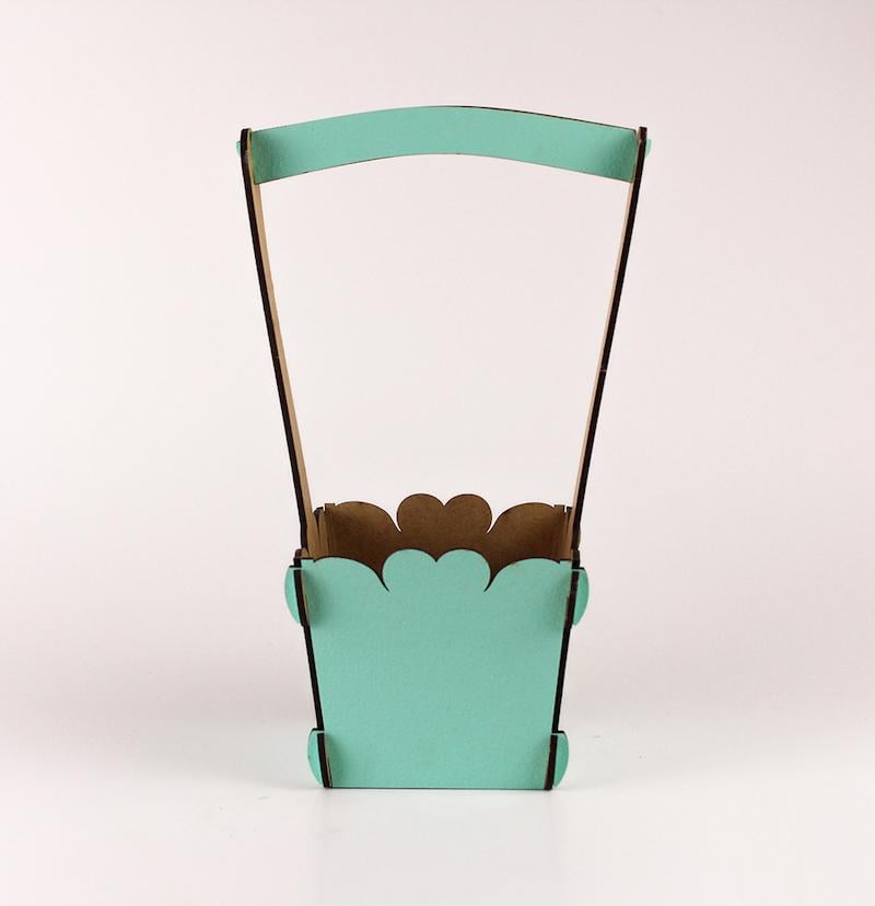 Корзина маленька Зелений (1320)