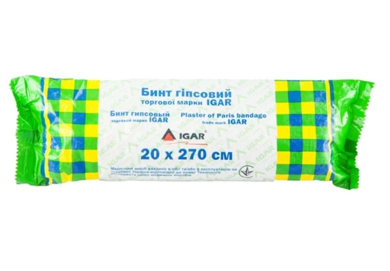 Бинт гіпсовий IGAR 20 см х 2,7 м (AN008248)