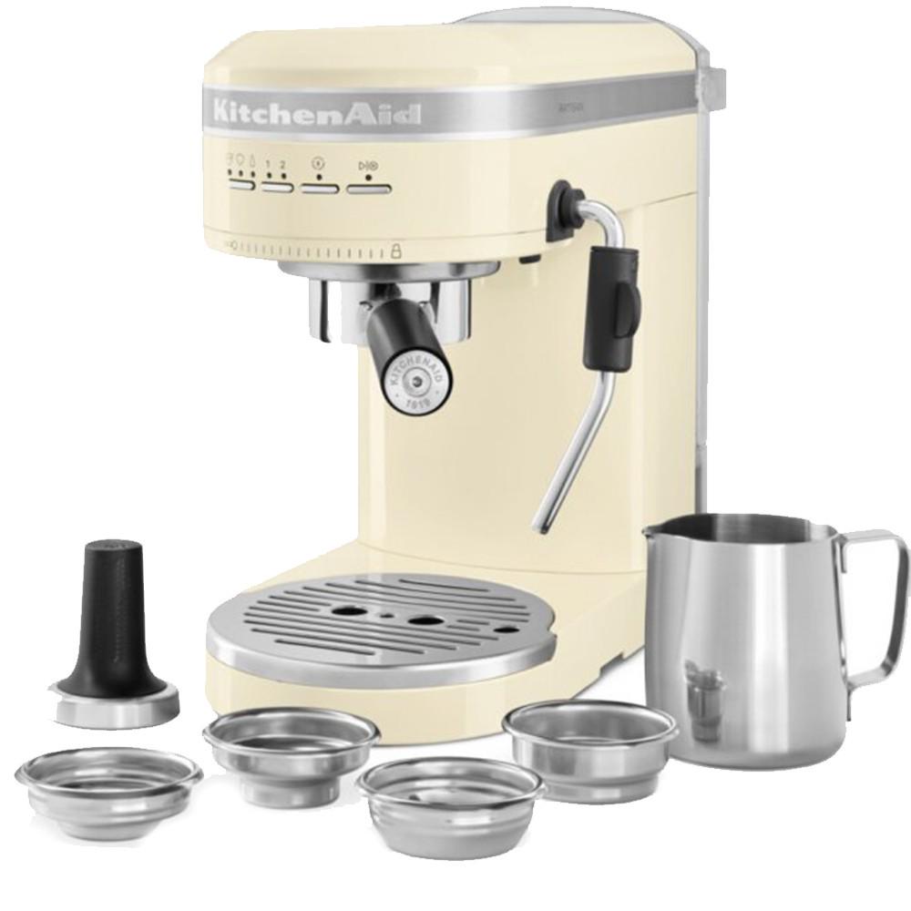 Кофеварка эспрессо KitchenAid Artisan Кремовый (5KES6503EAC) - фото 6