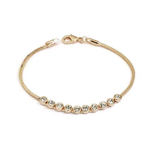 Браслет с кристаллами Сваровски 31327b Italina Белый