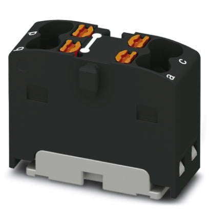 Розподільний блок Phoenix Contact PTFIX 4X1,5 BK 450В 17,5A Push-in Чорний (1046616) Розподільний блок Phoenix Contact PTFIX 4X1,5 BK 450В 17,5A Push-in Чорний (1046616)