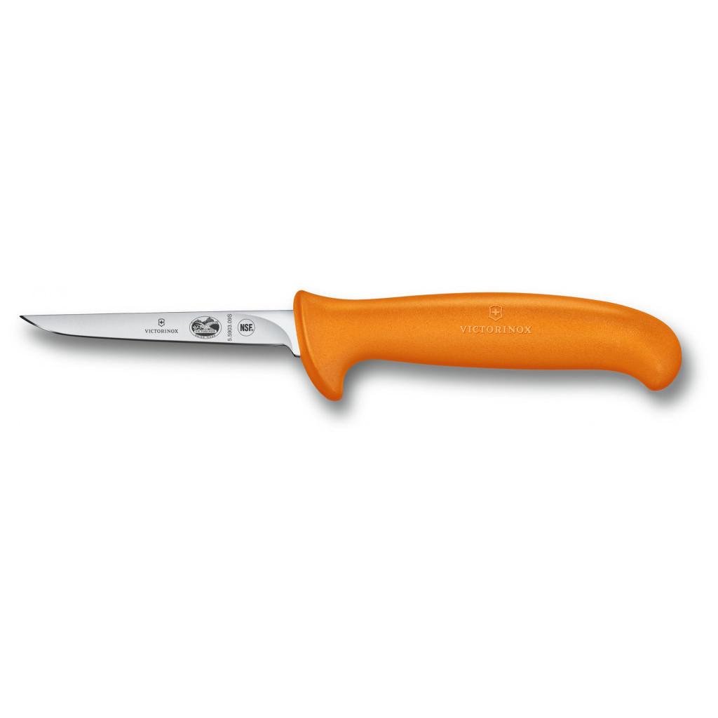 Кухонний ніж Victorinox Fibrox Poultry Small 9 см Orange (5.5909.09S)