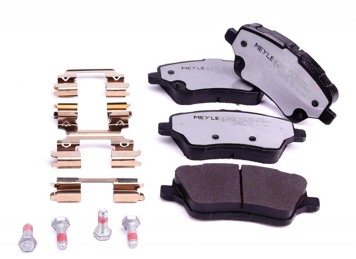 Колодки тормозные передние Meyle Ford Courier 14-TRW (025 251 3417/PD MEYLE)
