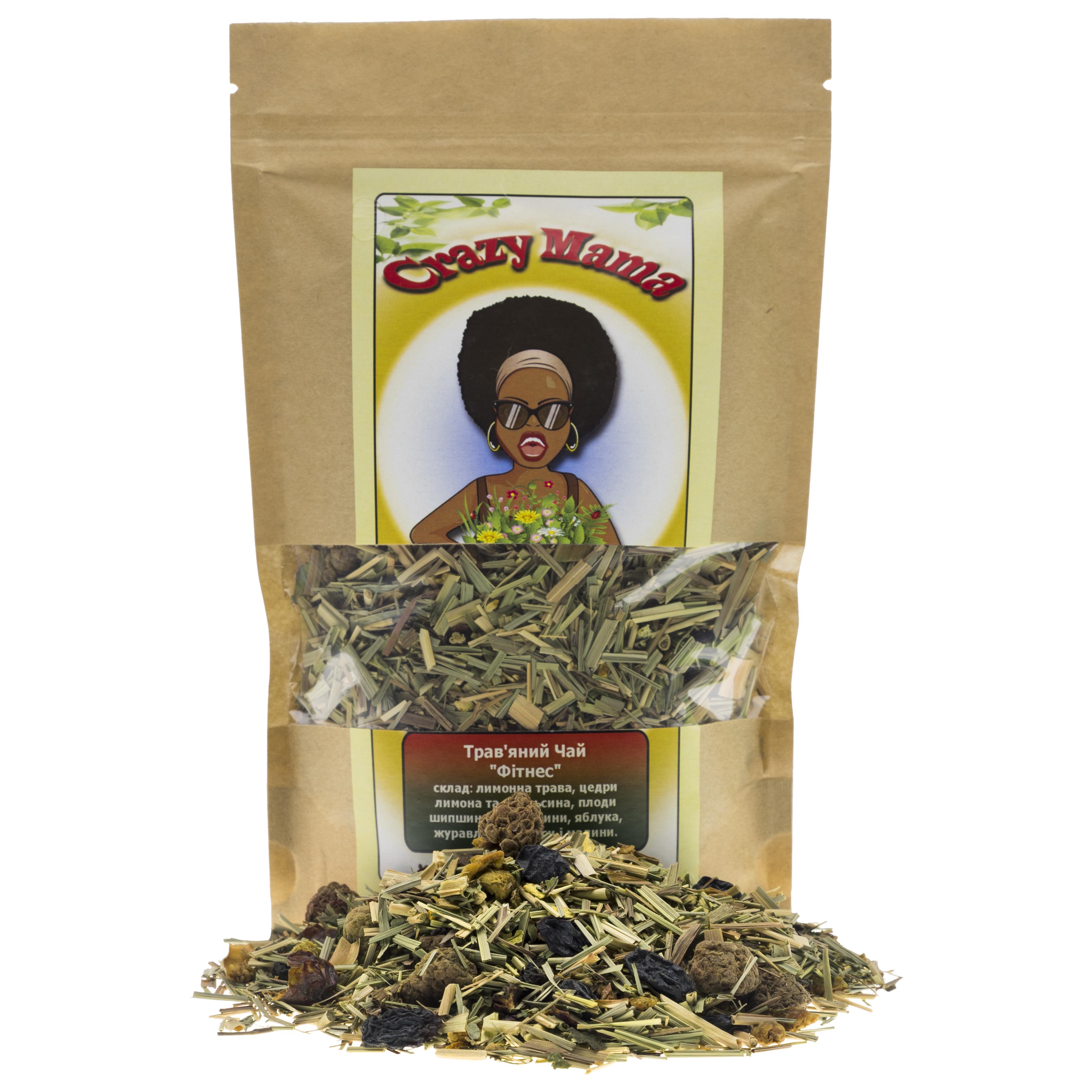 Чай травяной рассыпной Crazy Mama Фитнес 100 г (309338)