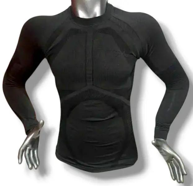Термофутболка чоловіча з довгим рукавом Accapi Men's Long Sleeve shirt baselayer Black