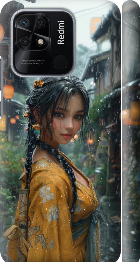 Чехол на Xiaomi Redmi 10C Anime-girl (6133m-2591-42517)