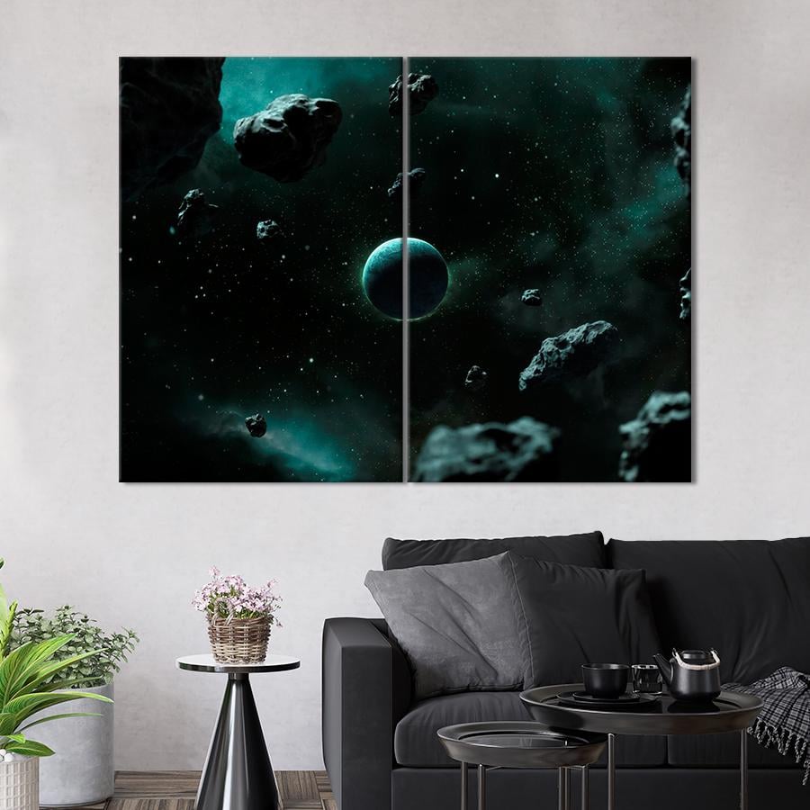 Картина космос Мрачный космос 111x81 см (A1288-2) Картина космос Мрачный космос 111x81 см (A1288-2)