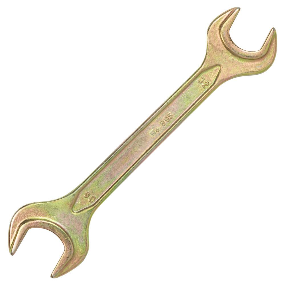 Ключ рожковый Sigma цинк 32x36 мм Желтый (6025361) - фото 2