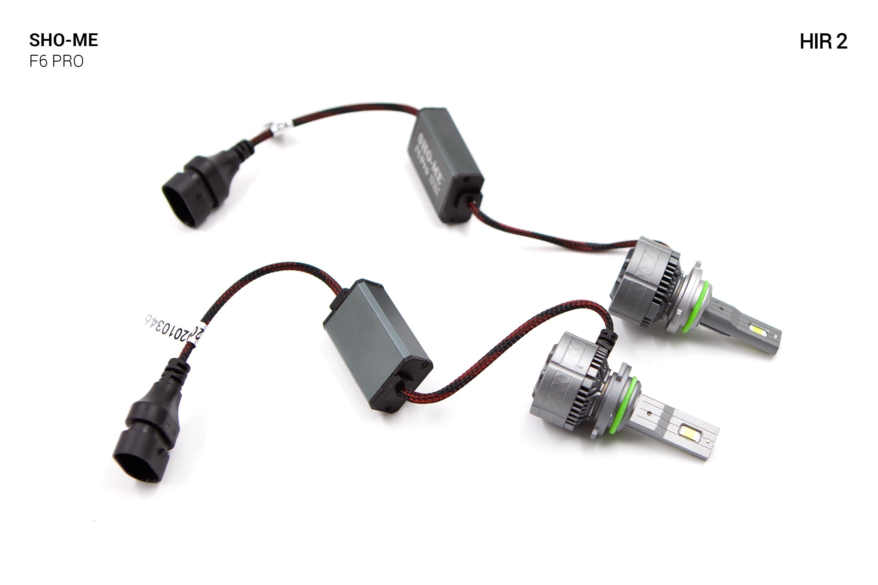 Автолампи Sho-Me F6-Pro HIR2 LED 35W 2 шт. - фото 5