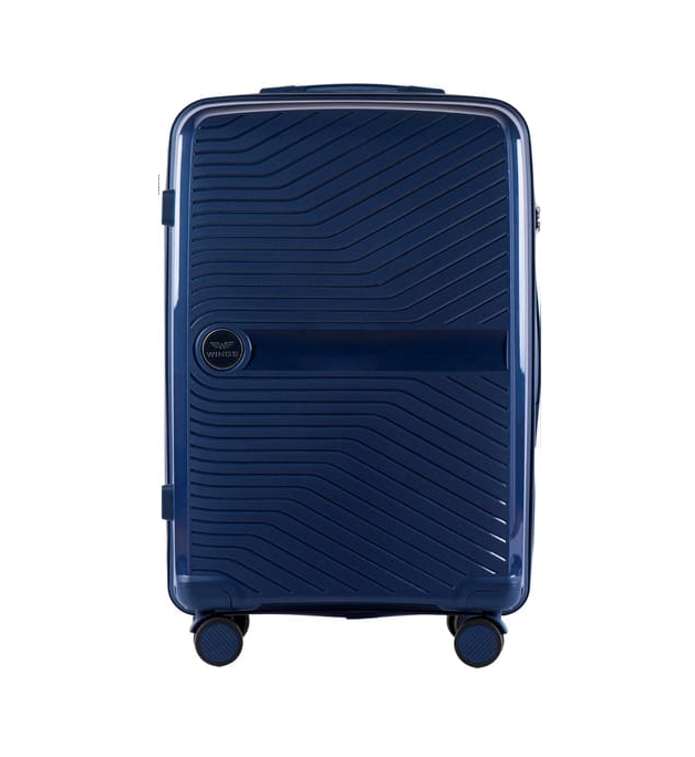 Валіза дорожня середня з поліпропілену Wings DQ181-04 M Синій - фото 1 Валіза дорожня середня з поліпропілену Wings DQ181-04 M Синій - фото 1