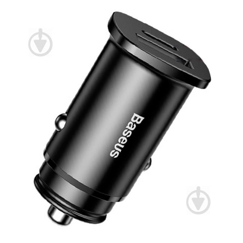 Автомобільний зарядний пристрій BASEUS B5-C15C PPC Car Charger 30W PD QC 4.0 (Type-C+USB) (219764351)