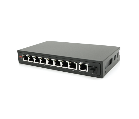 Коммутатор PoE Full Gigabit ONV-POE33108PFG 8-ми портовый