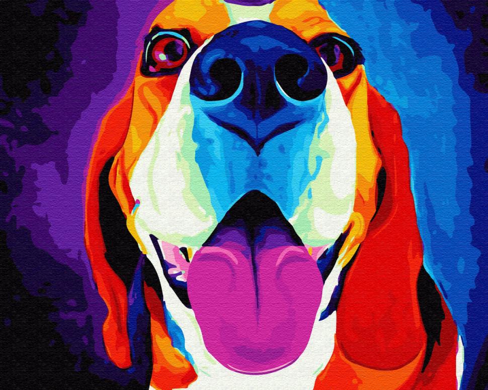 Картина по номерам Brushme Песик (GX3107)